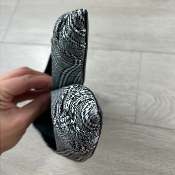 Maje Prince De Galles Checked Pointed Toe Flats In Carreaux - Picture 7 of 13